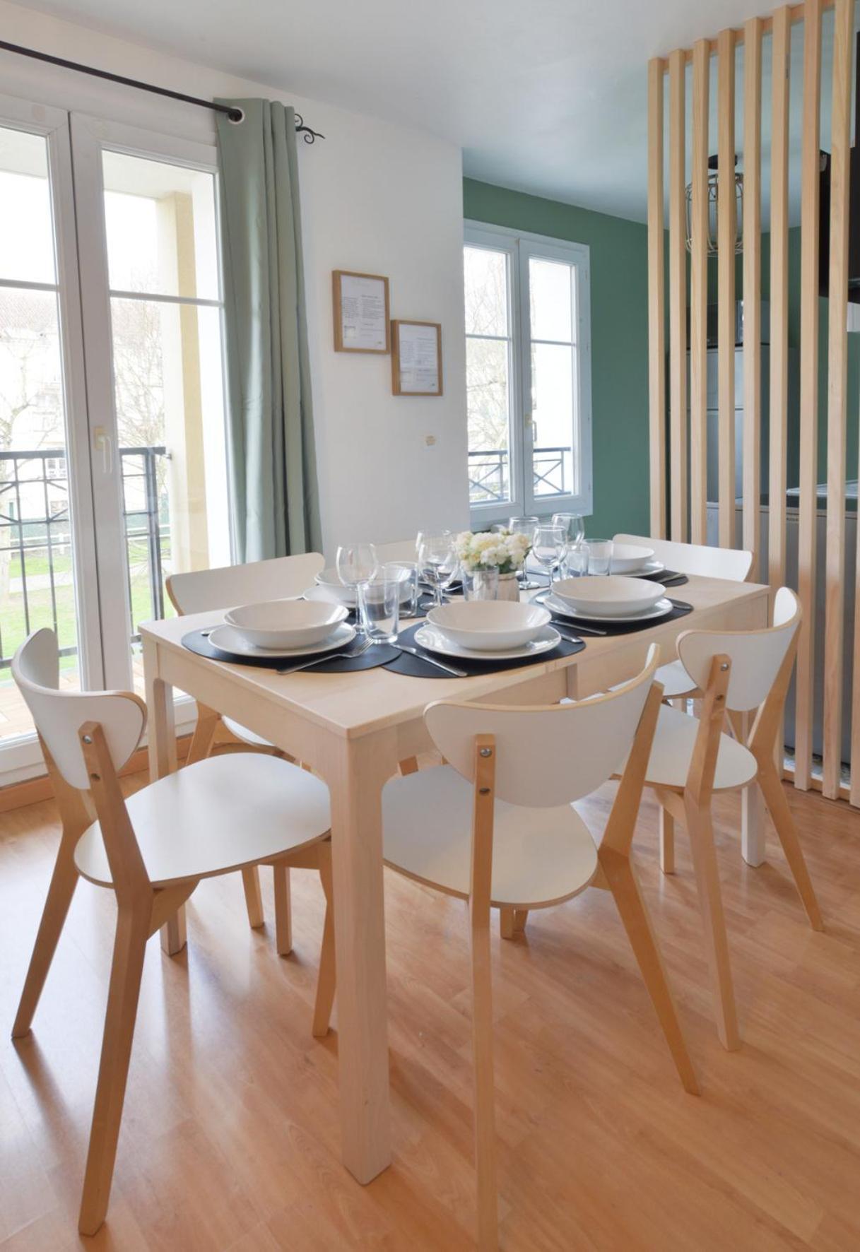 Sesame Duplex Disneyland Paris Netflix 6 Personnes Et 1 Bebe Avec Parking Apartment Bailly-Romainvilliers Exterior photo